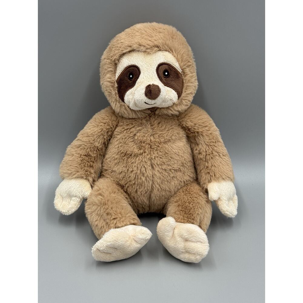 Adventure Planet Tan Brown Sloth Plush 12” Stuffed Animal